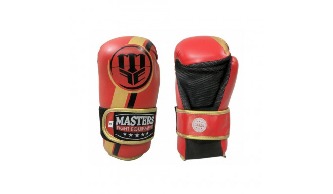 ROSM-MASTERS Open Gloves (WAKO APPROVED) 01559-02M (czerwony+M)