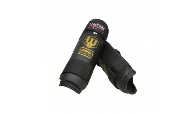 MASTERS shin guards - NA-20 11036-01M (czarny+XXS)