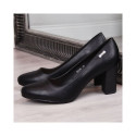 Pumps on the post of Sergio Leone W SK193A black (36)