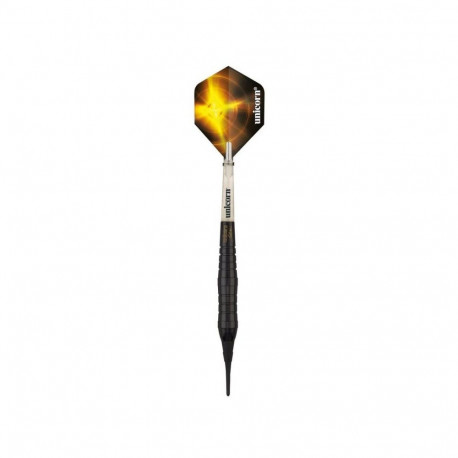 Unicorn Black Brass soft tip darts - Jelle Klaasen 19g:23771|21g:23772 (19 g)