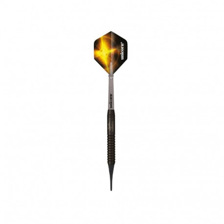 Unicorn Black Brass soft tip darts - Gary Anderson 17g:23663 (17 g)