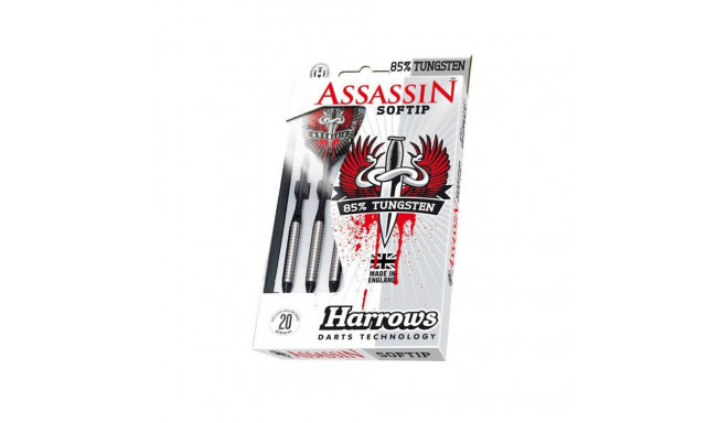 Harrows Assassin Darts 85% Softip HS-TNK-000013252 (18 gR D)