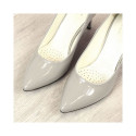 Pumps on a stiletto heel lacquered Juma W CIT2565J gray (38)