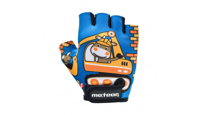 Cycling gloves Meteor Teddy Builder Junior 26184-26185-26186 (S)