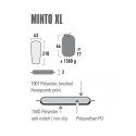 Self-Inflating Mat High Peak Minto XL 210x63x3 41117