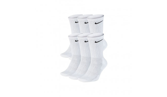 Nike Everyday Cushion Crew 6Pak SX7666-100 socks (47 - 50)
