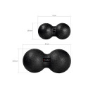 Double massage ball / Duo Ball HMS BLM02 12 * 24CM