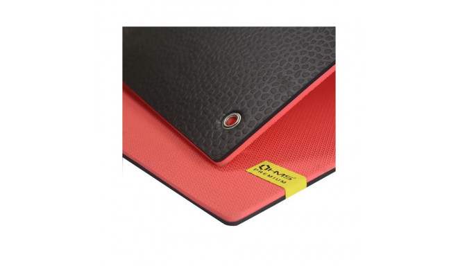 HMS exercise mat Premium MFK03, red/black