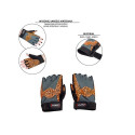 Gloves for the gym Oragne / Gray W HMS RST03 rM