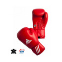 Adidas boxing gloves with AIBA approval red (12 oz)