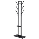 Coat rack VINSON 56x28xH165cm, black