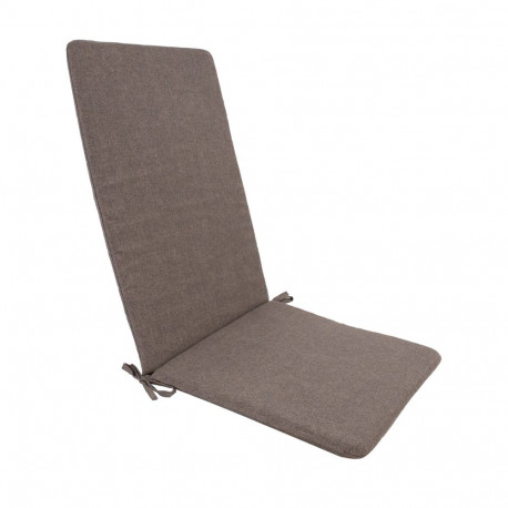 Seat/back cushion SIMPLE BROWN 48x115xH3cm
