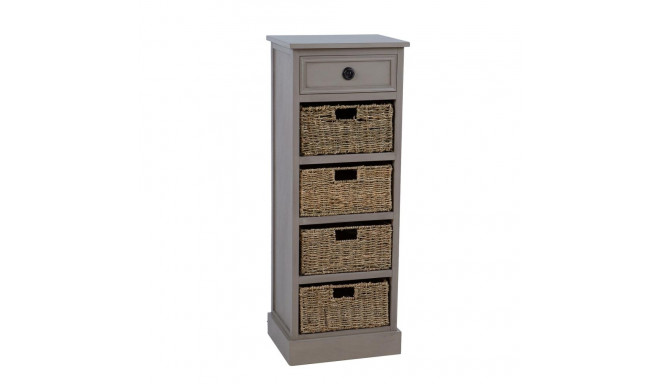 Cabinet with basket drawers KENT 40x33xH108cm