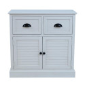 Cabinet MELDON 75x33xH75cm, white