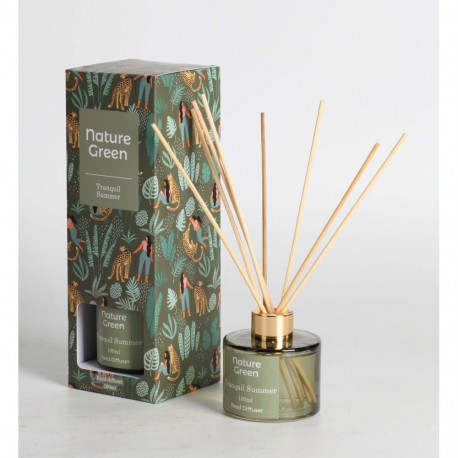 Kodulõhnastaja NATURE GREEN 100ml, Tranquil Summer