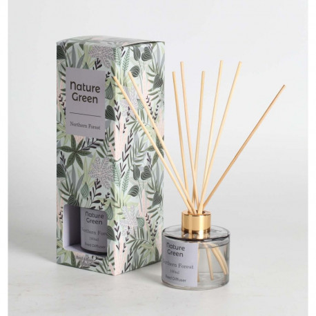 Reed diffuser NATURE GREEN 100ml, Northern Forest