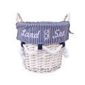 Basket WILLI SEA M D30xH26cm