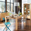 Dining table CHICAGO NEW 180x90xH76cm, oak