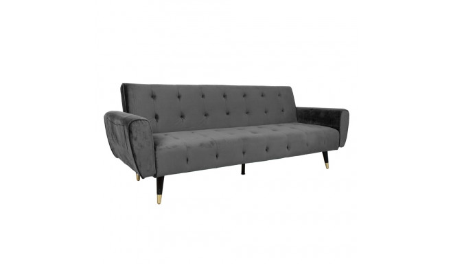 Diivanvoodi FALUN 214x83xH82cm, hall samet