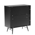 Kummut PIXAR 80x40xH90cm, must