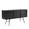 Sideboard PIXAR 150x40xH80cm, black