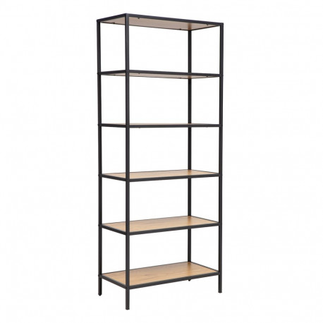 Self HEDVIG 63x33xH152cm, ash/black