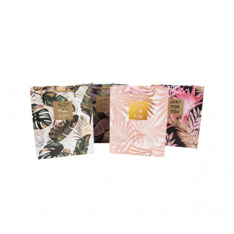 Gift bag JUNGLE, 18x23x10cm, mix