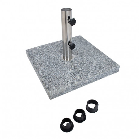 Parasol base 45x45cm/30kg, granite