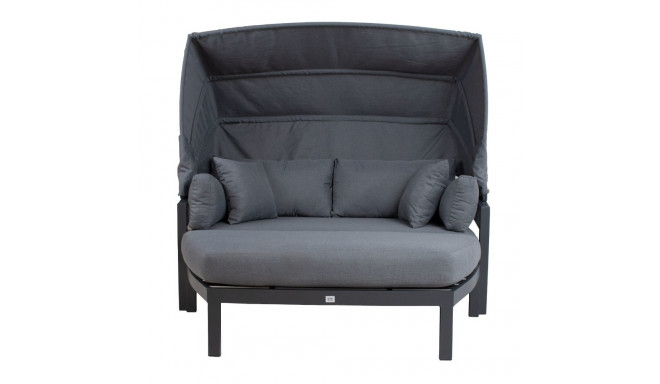 Sofa TOMSON with canopy, dark grey