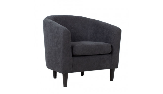 Armchair WESTER dark grey