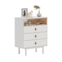 Sideboard IRIS 80x40xH100cm, white