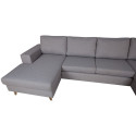 Corner sofa HARALD RC grey