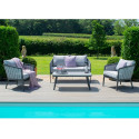 Garden furniture set MARIE table, sofa, 2 chairs