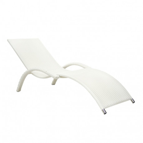Lamamistool MERIDIAN 70x175xH28/70cm, valge