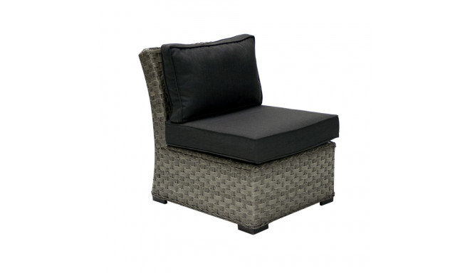 Modular sofa GENEVA armless section, grey