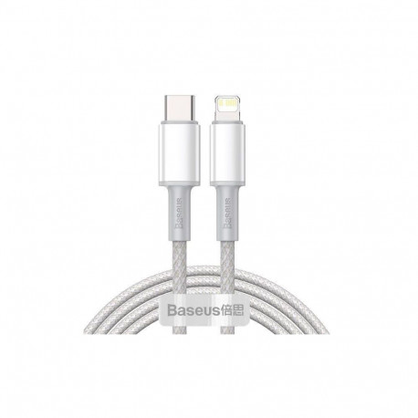 CABLE TYPE-C TO LIGHTNING 20W 2M WHITE