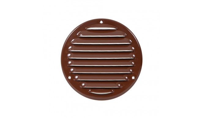 GRILLE METAL D125, BROWN