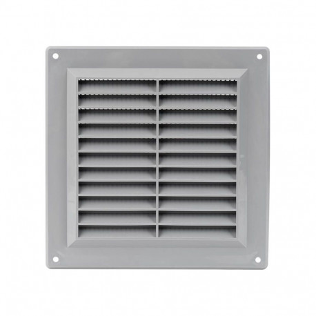 GRILLE VENTILATION 150X150, GRAY