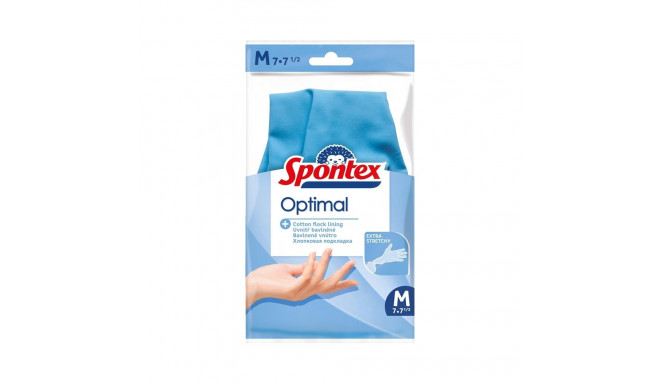 LATEX GLOVES SPONTEX OPTIMAL M