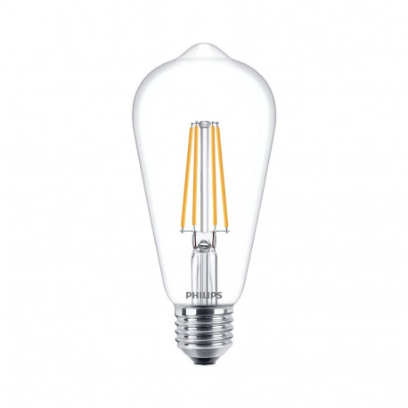 LED klassikaline 60W ST64 E27 soe valge läbipaistev ND RFSRT4