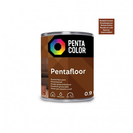 FLOOR PAINT PENTAFLOOR REDDISH BROWN