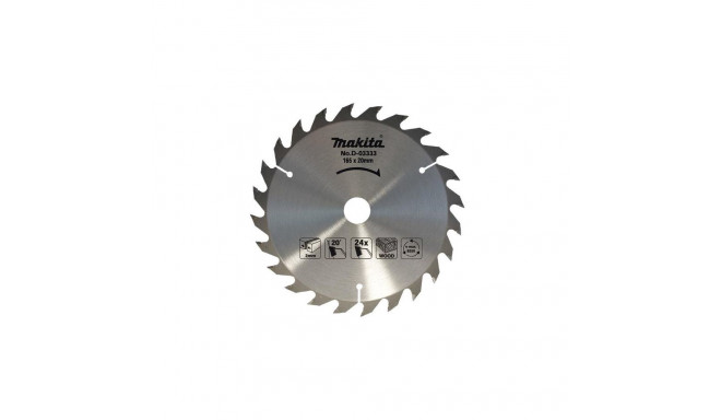 CIRCULAR SAW BLADE 165X20MM 24T