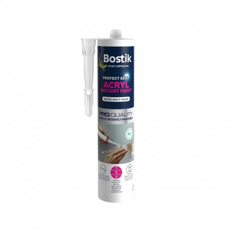 BOSTIK ACR INST värv 300ML valge 249 12