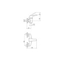 SHOWER FAUCET SAZAVA DSA580.5
