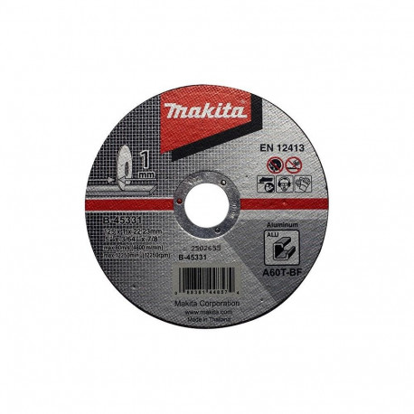 lõikeketas 125x1.0 A60T AL Makita