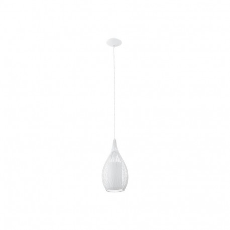 HANGING LAMPEGLO RAZONI 19 CM WHITE