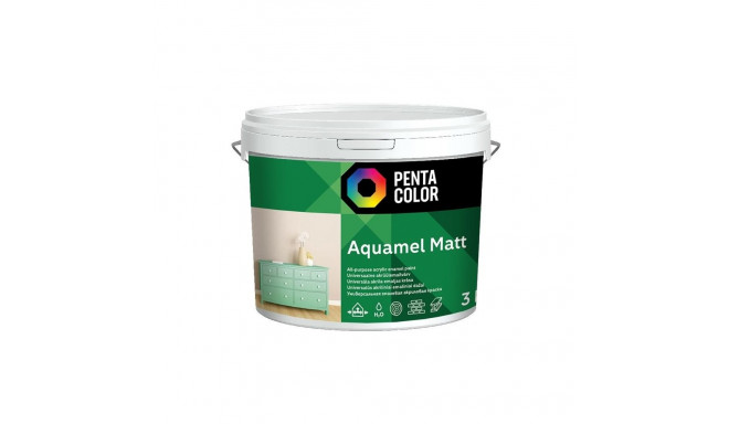 AQUAMEL valge 3 kg, matt värv