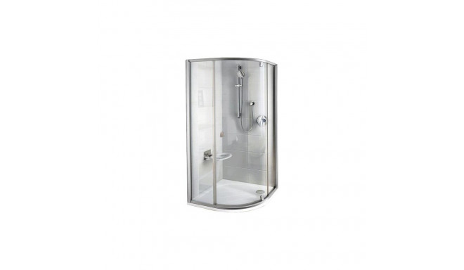 SHOWER CABIN PSKK3-90 90X90 SATIN-TRANSP