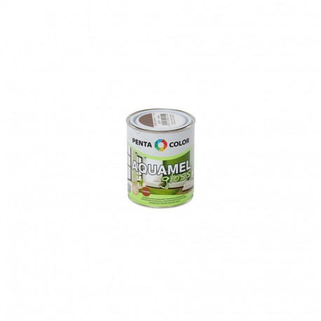 PAINT AQUAMEL BROWN 0.7 KG SHINY