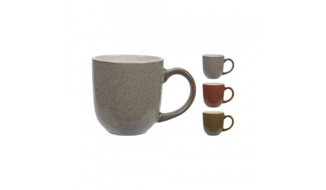 MUG STONEWARE 350ML 3ASS CLR